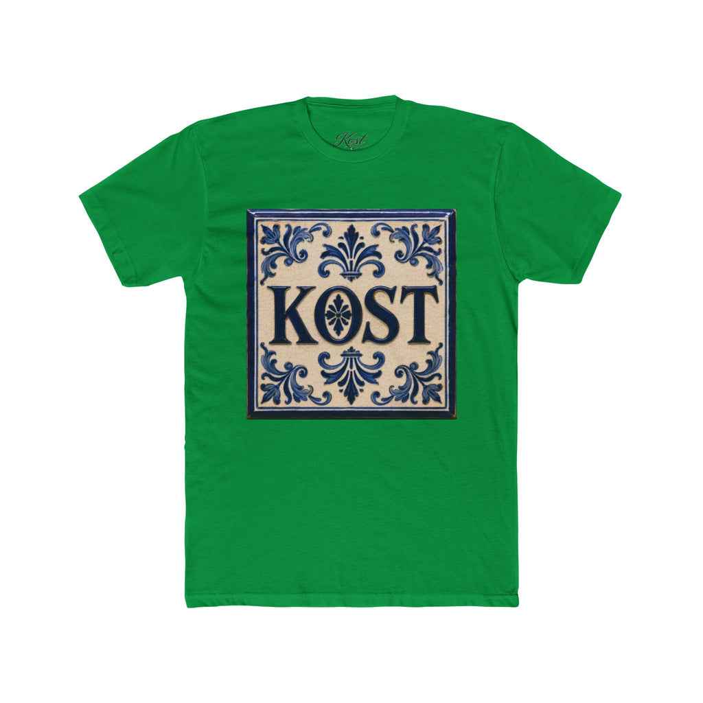 Kost Ornamental Tile Graphic Cotton T-Shirt