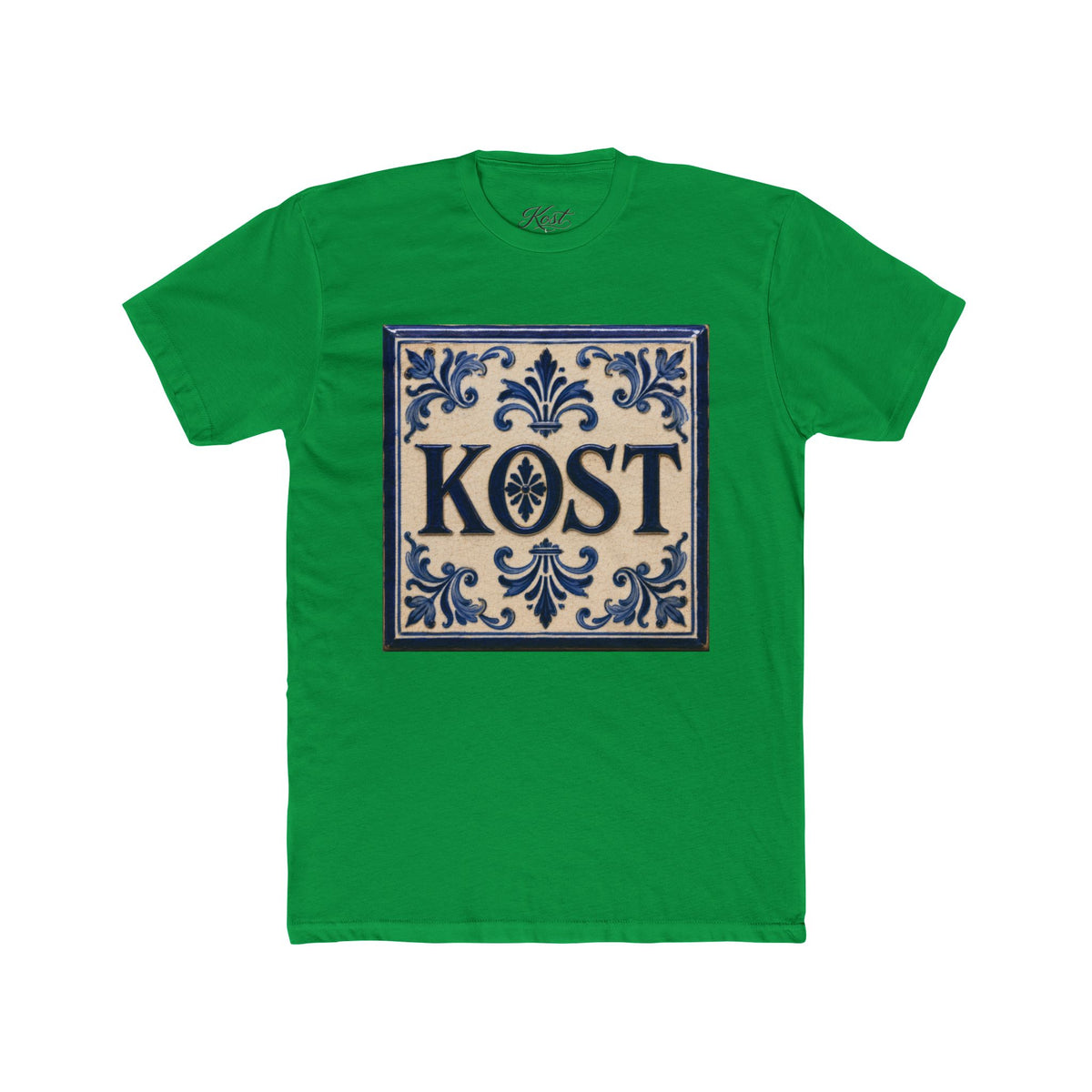 Kost Ornamental Tile Graphic Cotton T-Shirt