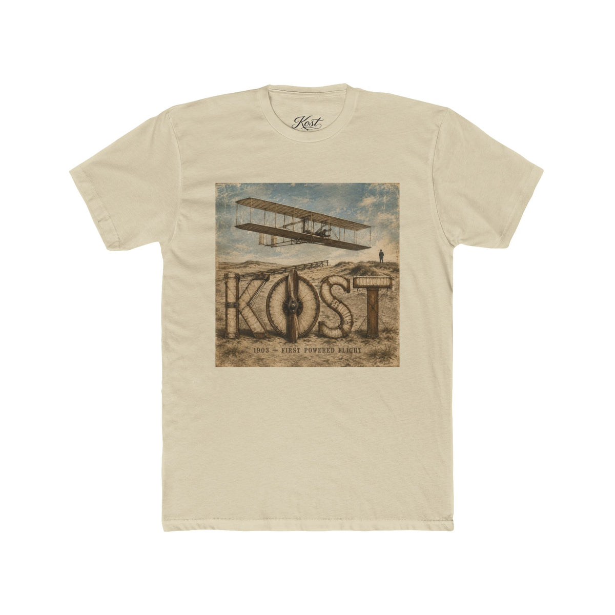 Vintage Biplane 'KOST' Graphic Tee