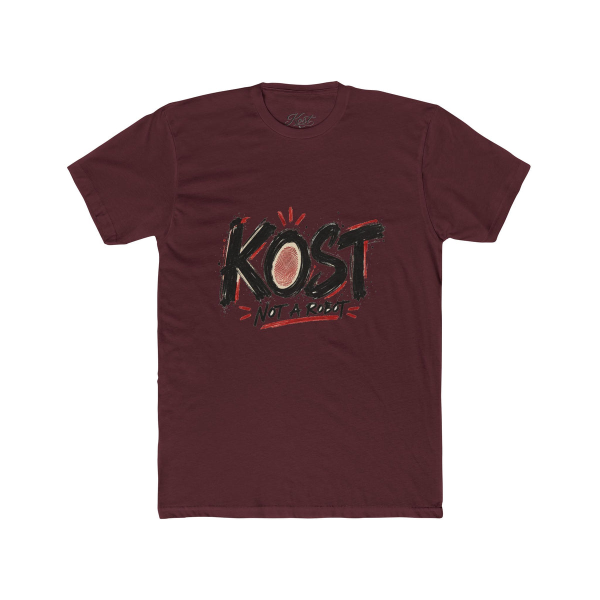 KOST “Not A Robot” Graphic Tee — Casual Streetwear T-Shirt