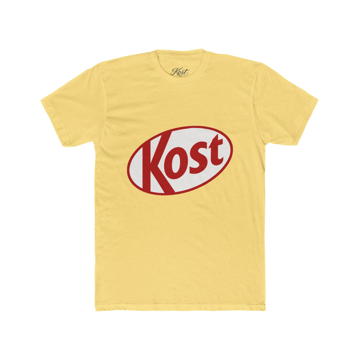 Kost Logo Tee — Vintage Red Graphic T-Shirt