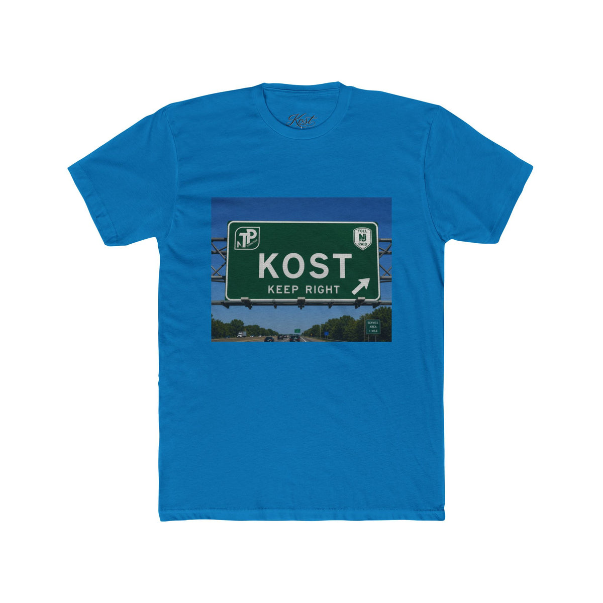 KOST Keep Right Road Sign T-Shirt