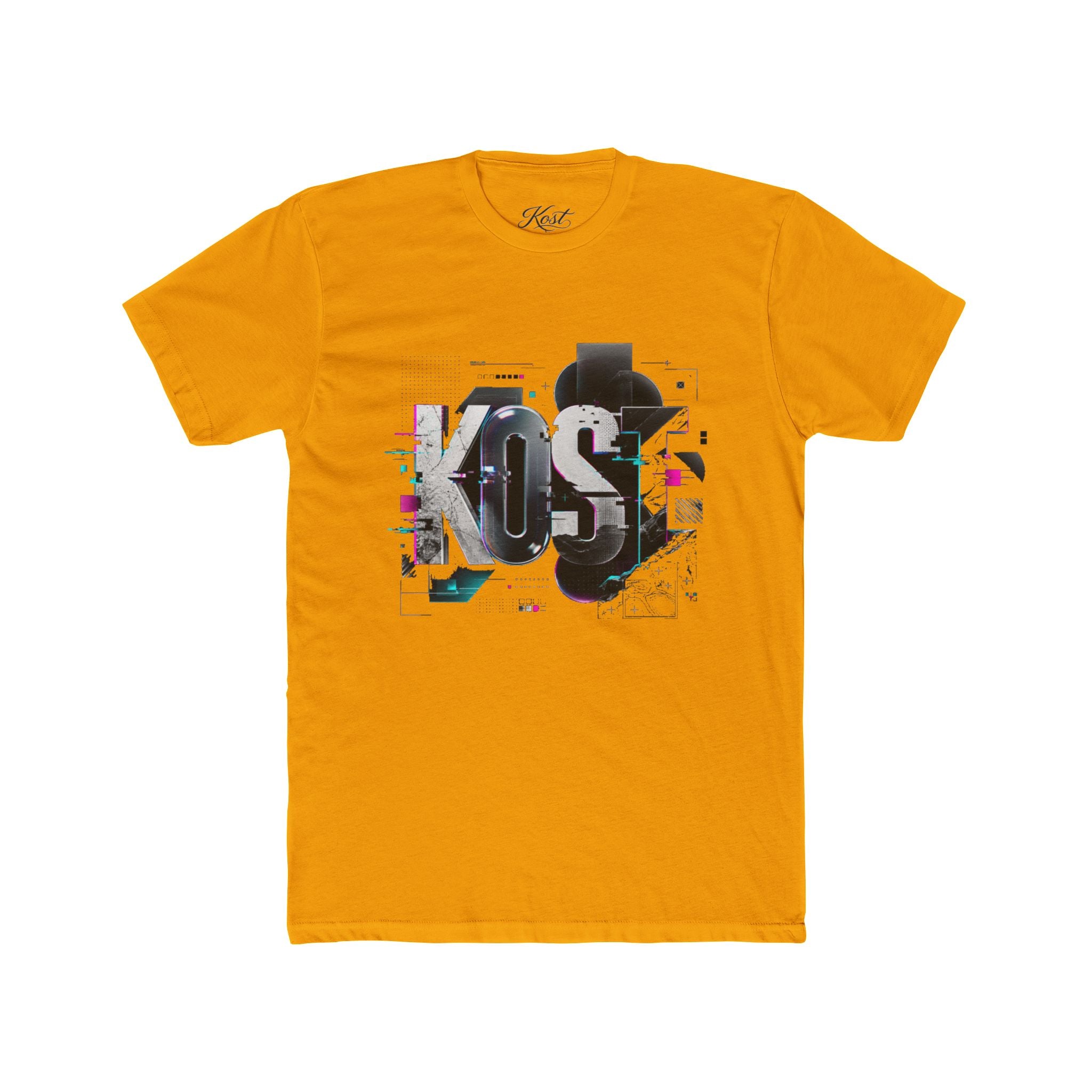 KOSÉ Graphic Tee — Glitch Typography Crew Shirt