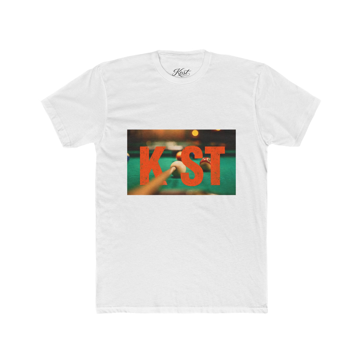 KST Billiards Graphic Tee — Retro Pool Hall T-Shirt