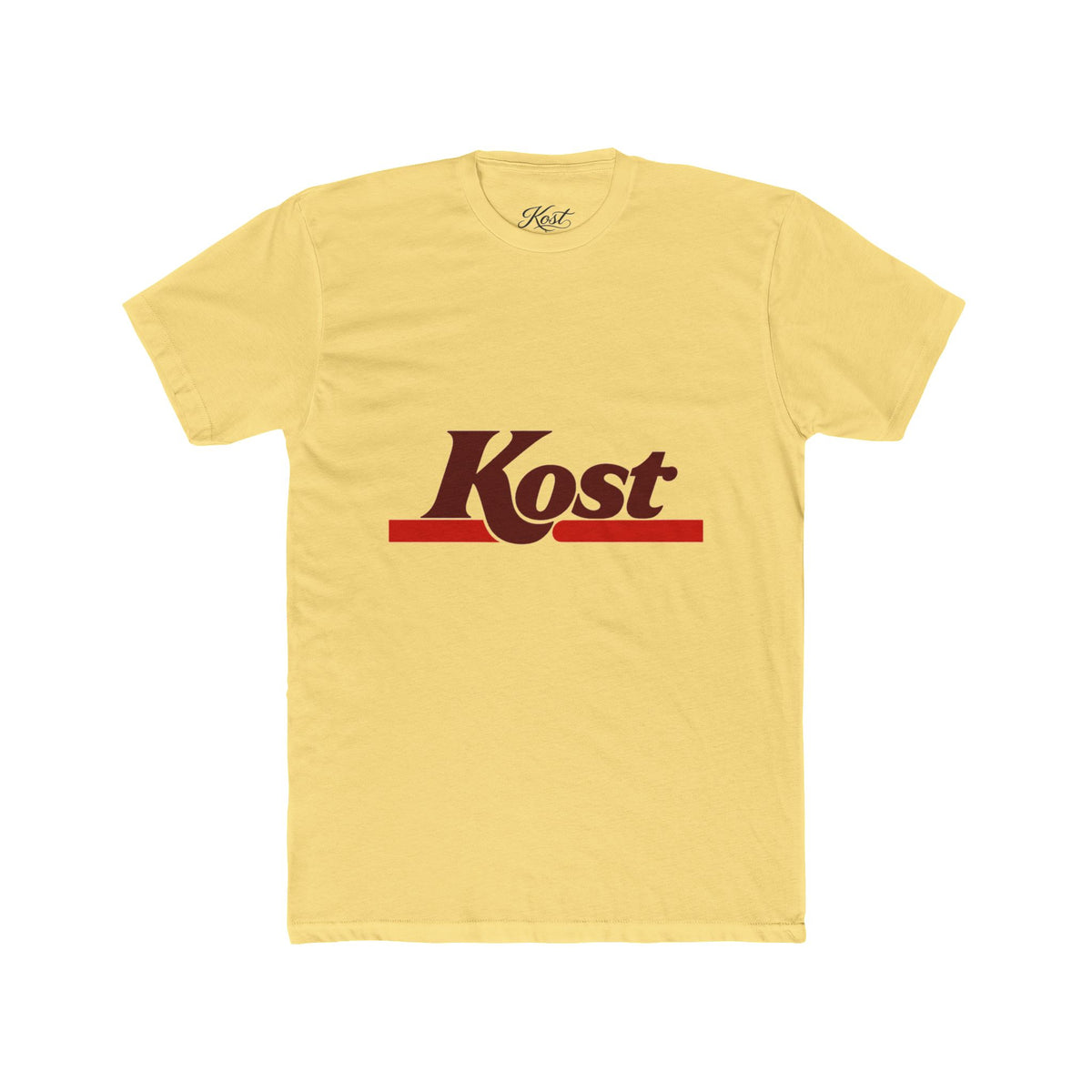 Kost Logo Tee — Retro Script Graphic T-Shirt