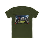 Soccer Goalkeeper Save T-Shirt — Action Soccer Scene Tee