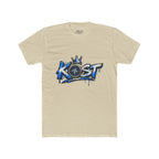 KOST Graffiti Logo T‑Shirt — Urban Streetwear Tee with Crown & Compass Design