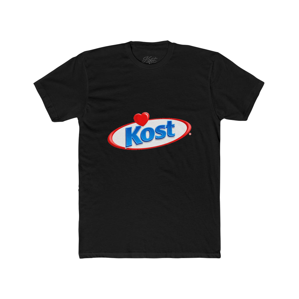 Kost Logo Tee — Retro Heart Emblem Graphic T‑Shirt