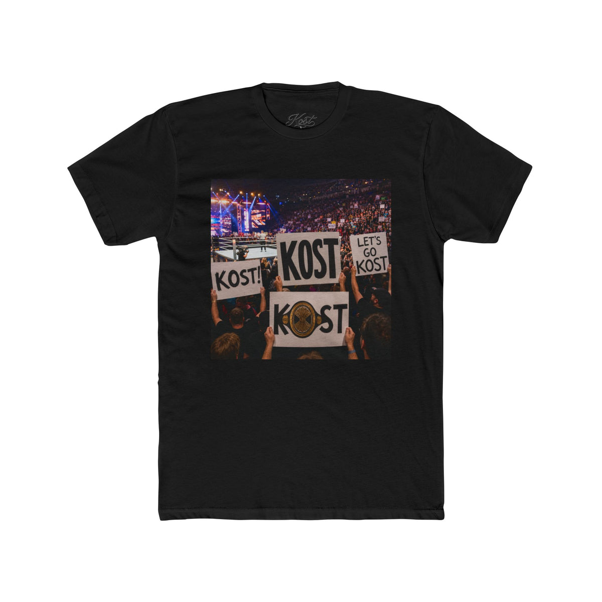 KOST Concert Crowd Graphic Tee — "KOST" Fan Shirt