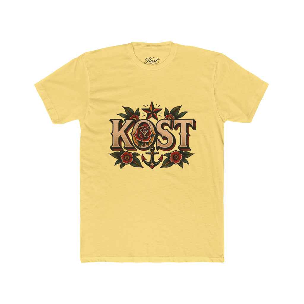 KØST Gothic Floral Graphic T-Shirt
