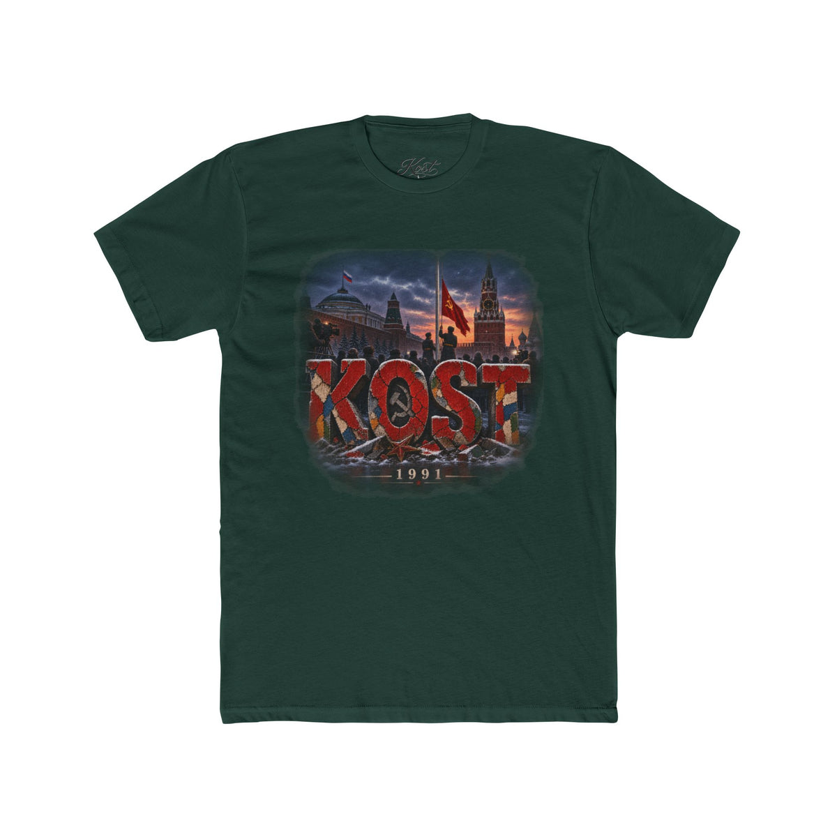 KOST Band Skyline Tee — Vintage Tour Shirt with Cityscape Graphic