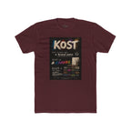 KOST Chalkboard Art T‑Shirt — Vintage Handwritten Graphic Tee