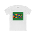 Kids Block Name Tee — Colorful Building Brick 'KOST' Graphic Shirt