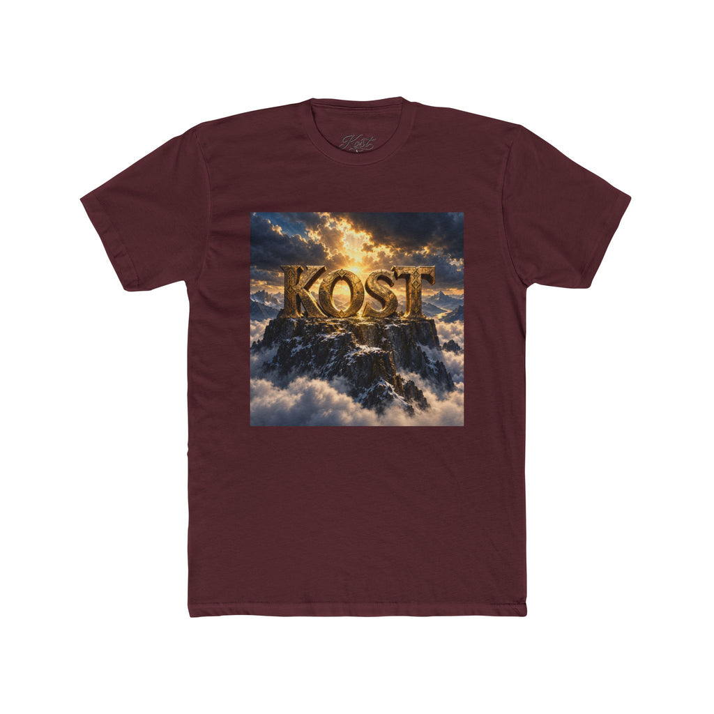 KOST Gold Logo Tee — Cloudscape Graphic T-Shirt