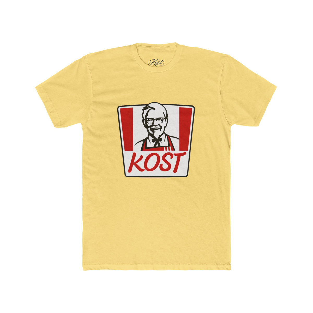KOST Logo Tee — Retro Fast Food Style Graphic T-Shirt