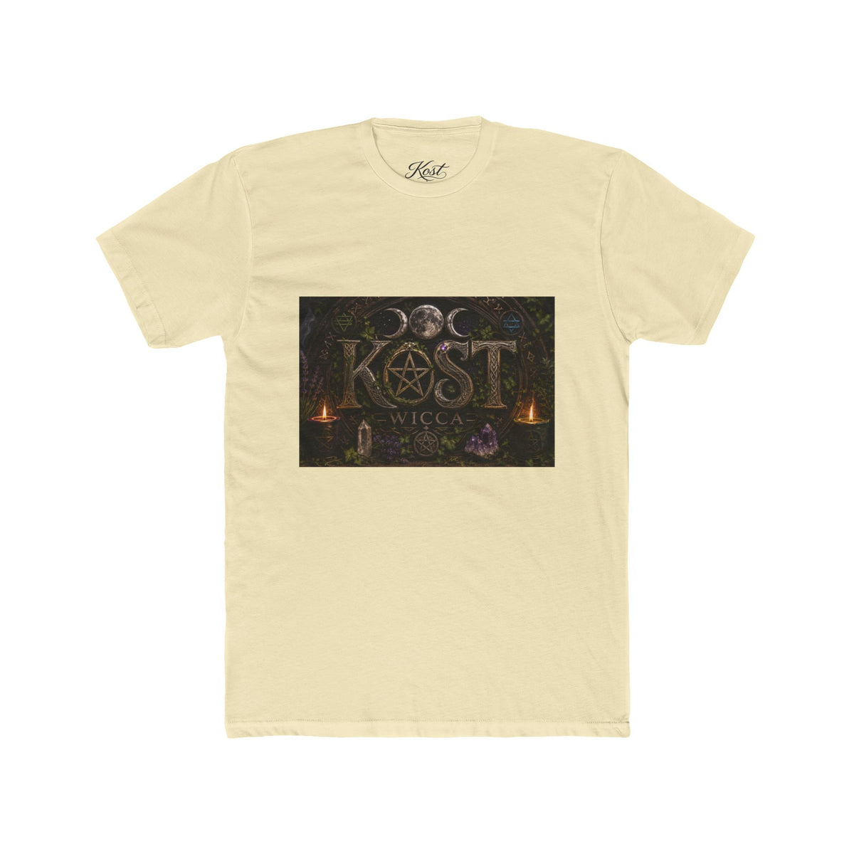 Wiccan KØST Moon Phases Graphic Tee — Pagan Witchcraft T-Shirt