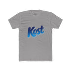 Kost Logo Tee — Retro Blue Script Graphic T-Shirt