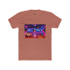 Retro Roller Disco Tee — "KOST" Neon 80s Skate Graphic T-Shirt