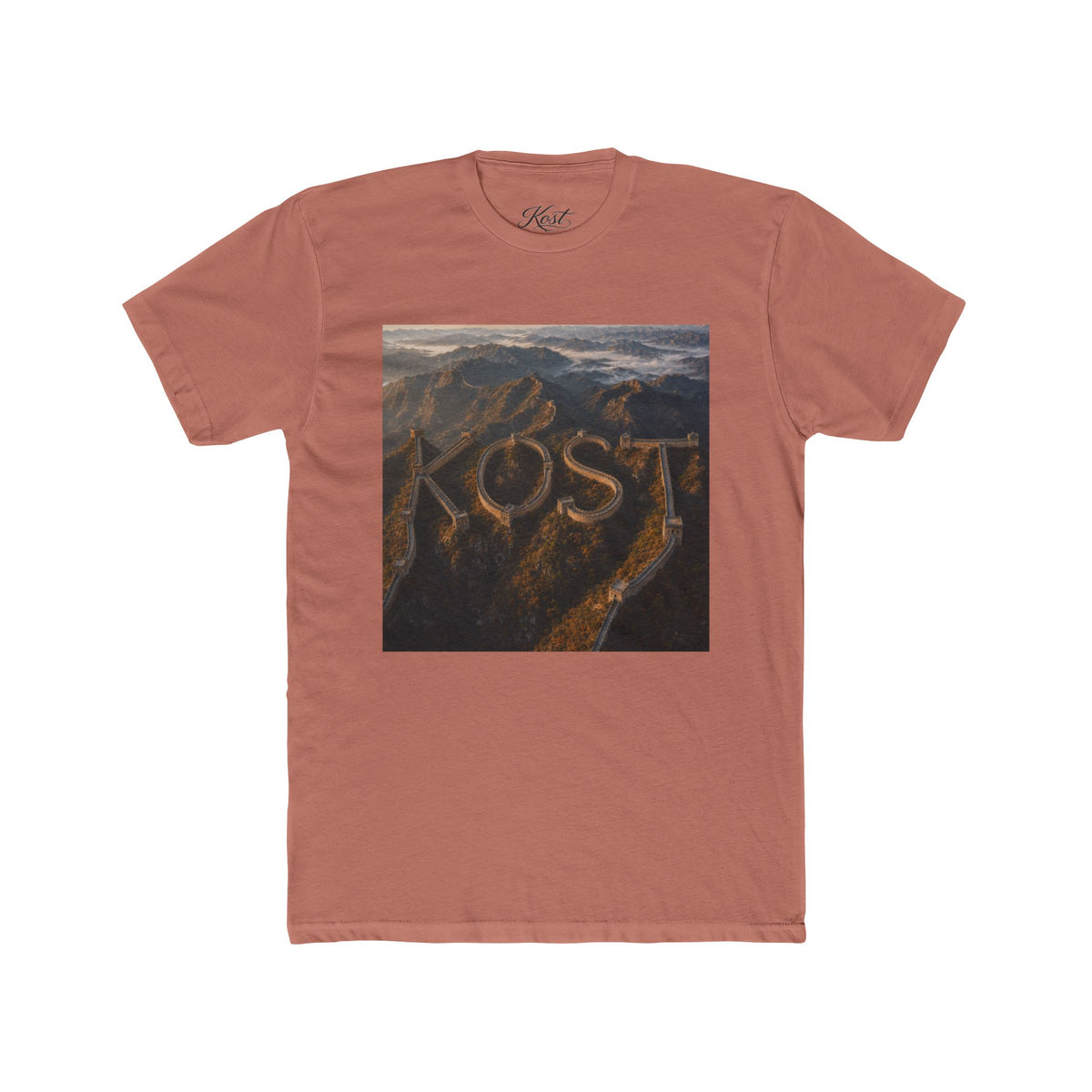 Lost Landscape T-Shirt — Mountain Aerial Photo Tee
