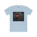 Lost Red Apple Graphic Tee — Distressed Dark Art T‑Shirt
