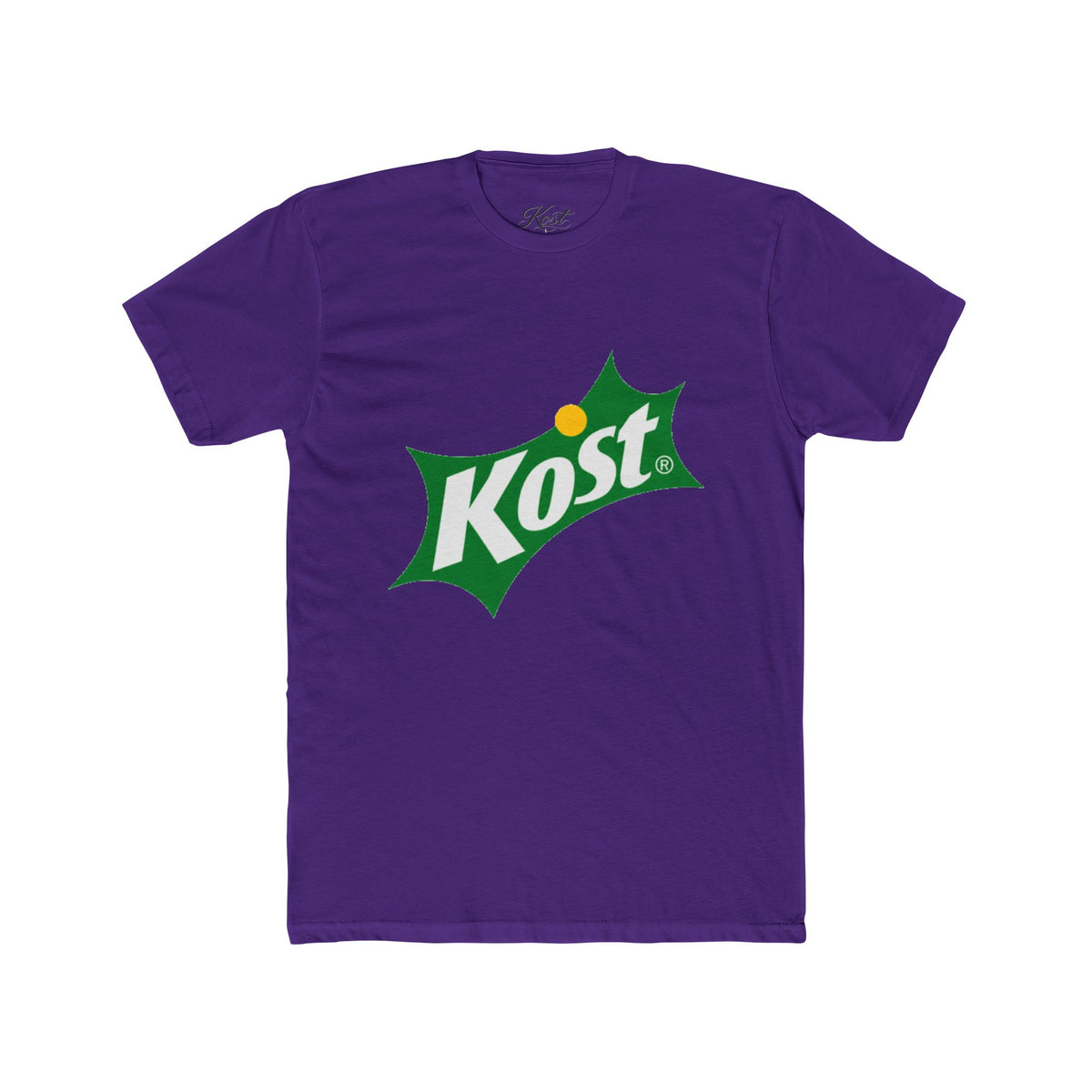 Kost Logo T-Shirt — Retro Green & Yellow Soda-Inspired Tee