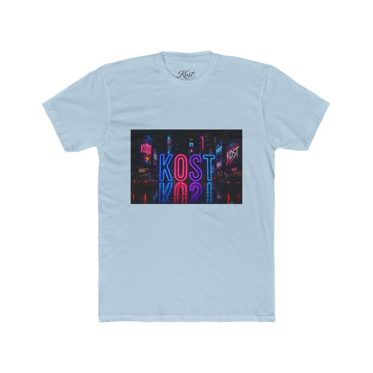 KOST Neon Sign Tee — Retro Neon Graphic T-Shirt