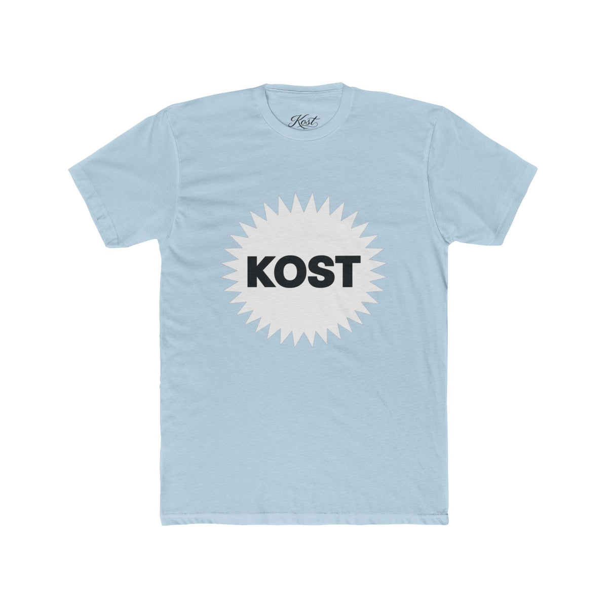 KOST Starburst Graphic Tee — Retro Logo Crewneck T-Shirt