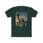 Statue of Liberty Sunset T‑Shirt — NYC Skyline Graphic Tee
