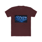 KOST Neon Bubble Logo Tee — Retro Blue Graphic T-Shirt