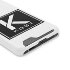 KOST Logo Phone Case with Card Holder