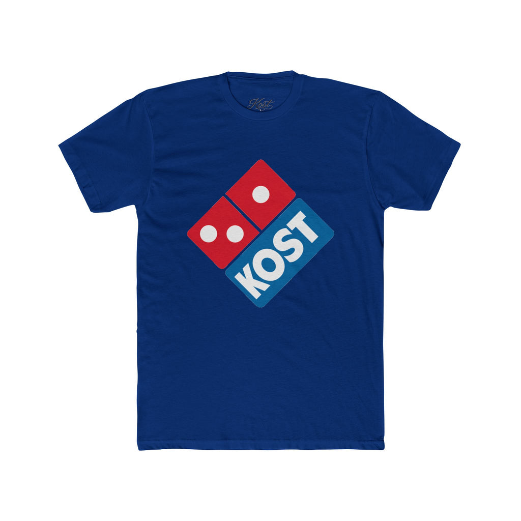 KOST Logo Tee — Retro Domino-Inspired Pizza Logo T-Shirt