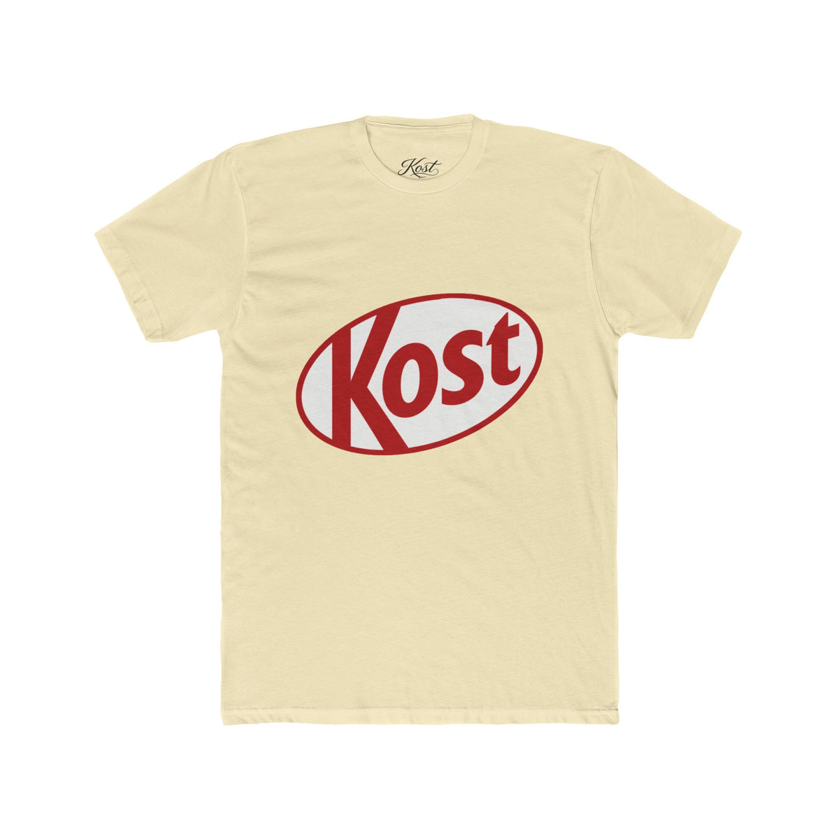 Kost Logo Tee — Vintage Red Graphic T-Shirt