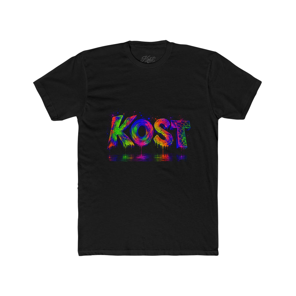 KOST Color-Splatter Tee — Retro Graffiti Graphic T-Shirt