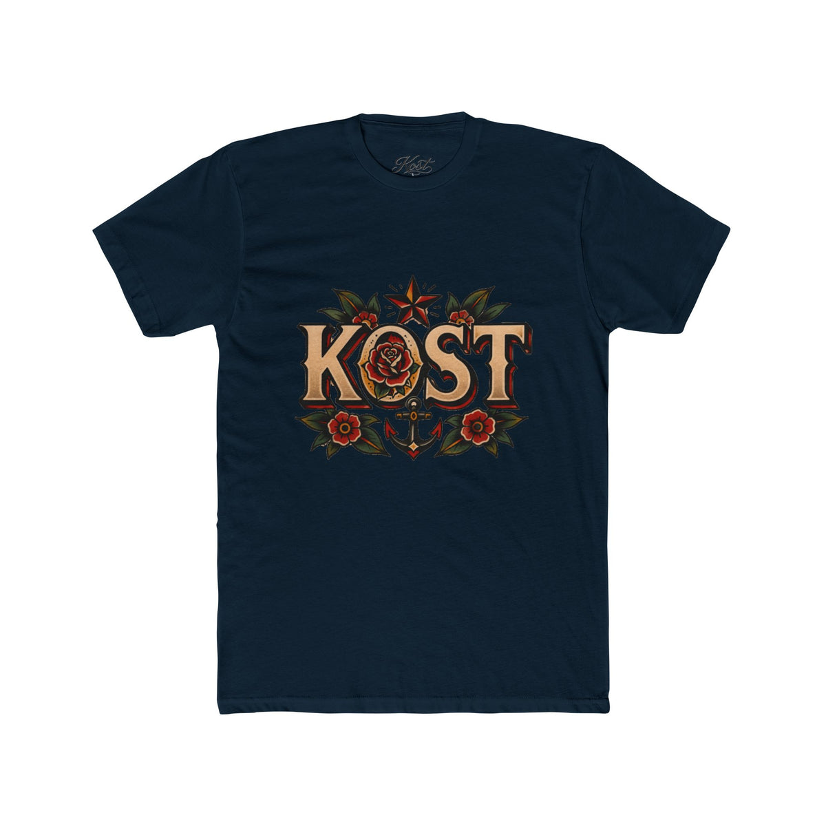 KØST Gothic Floral Graphic T-Shirt