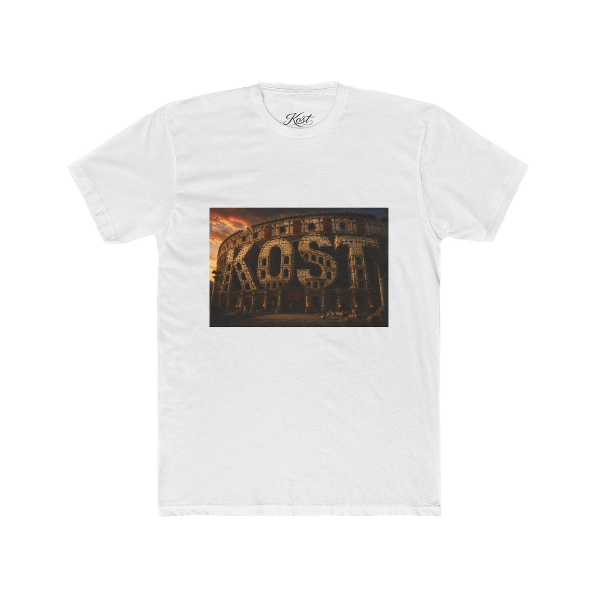 KOST Vintage Marquee Tee — Retro Neon Sign Graphic T-Shirt