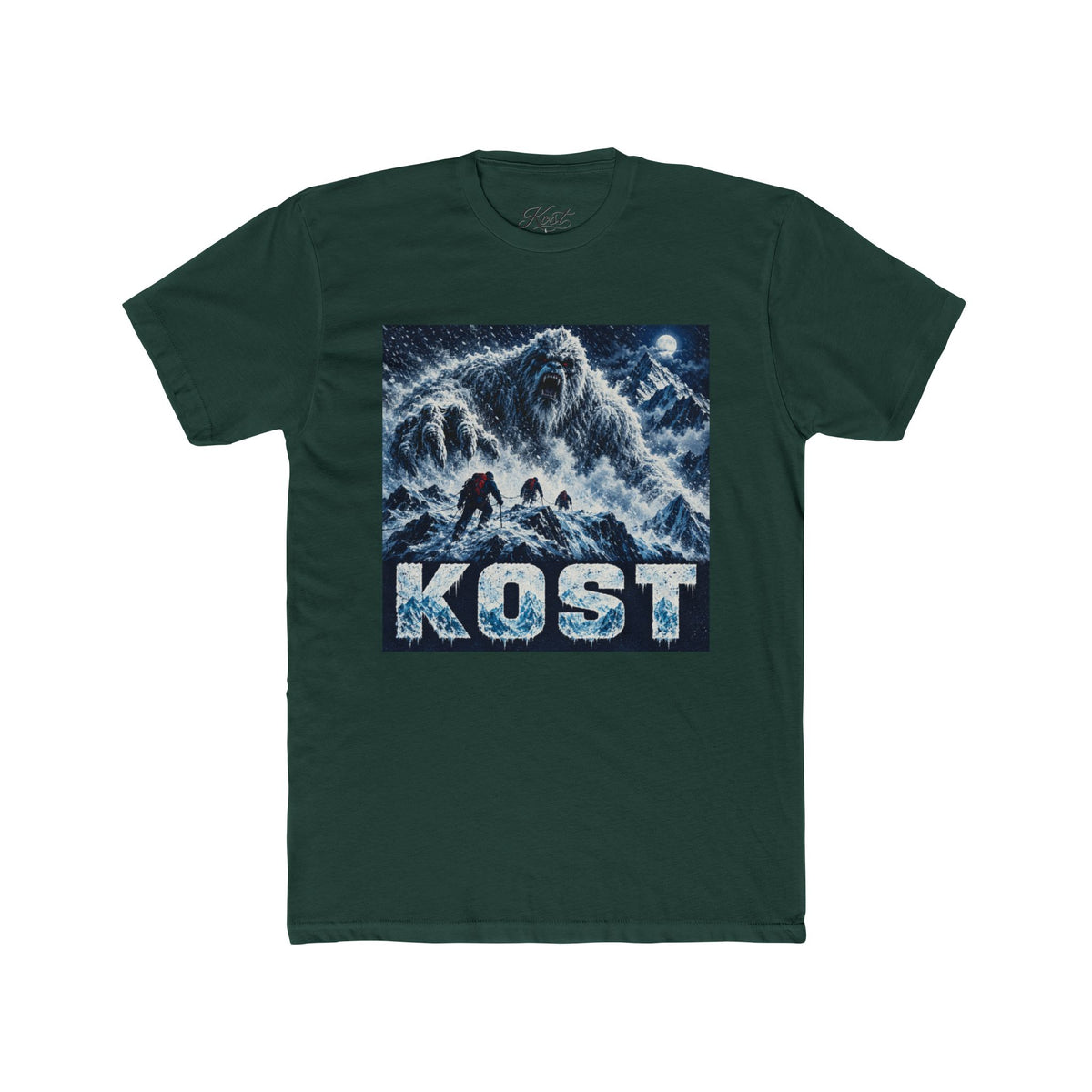 KOST Surf Wave Crew Tee — Ocean Wave Graphic T-Shirt