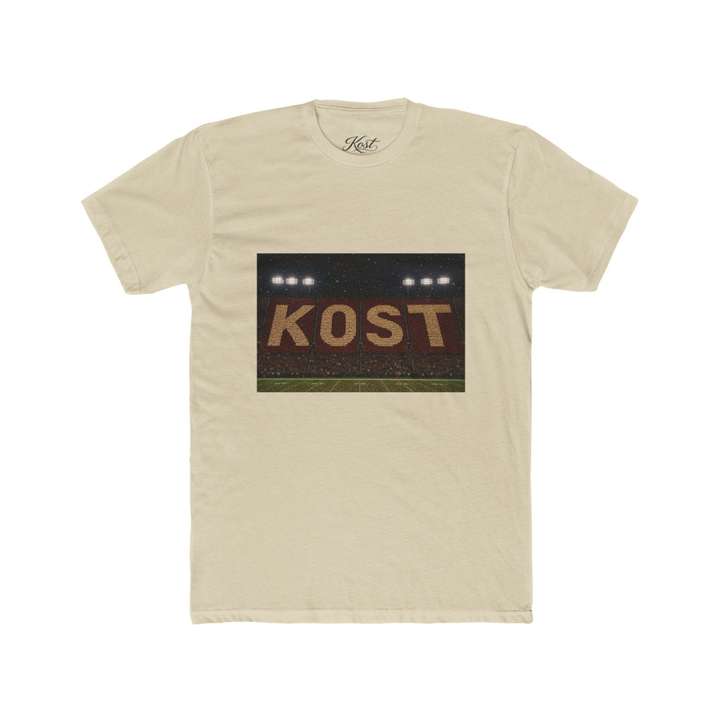 KOST Stadium Lights Graphic Tee — Vintage Sports Field Logo T-Shirt