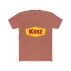 Kost Logo Tee — Retro Yellow & Red Graphic T-Shirt