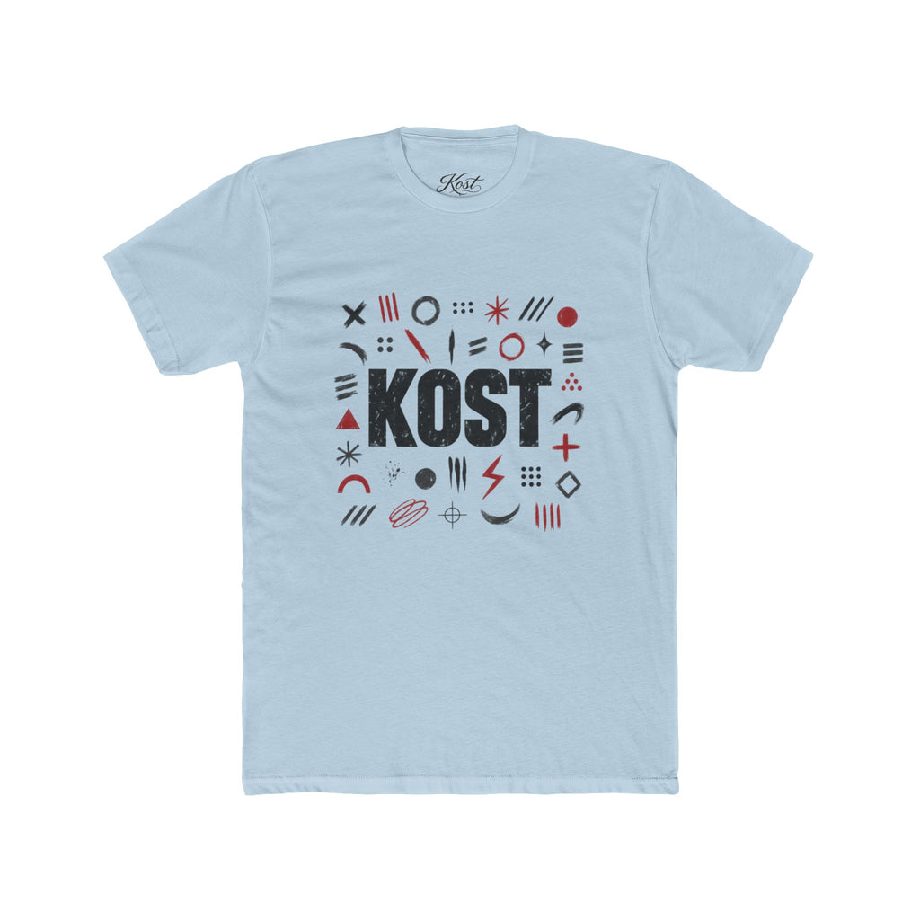 KOST Graphic Tee — Retro Geometric Logo T‑Shirt
