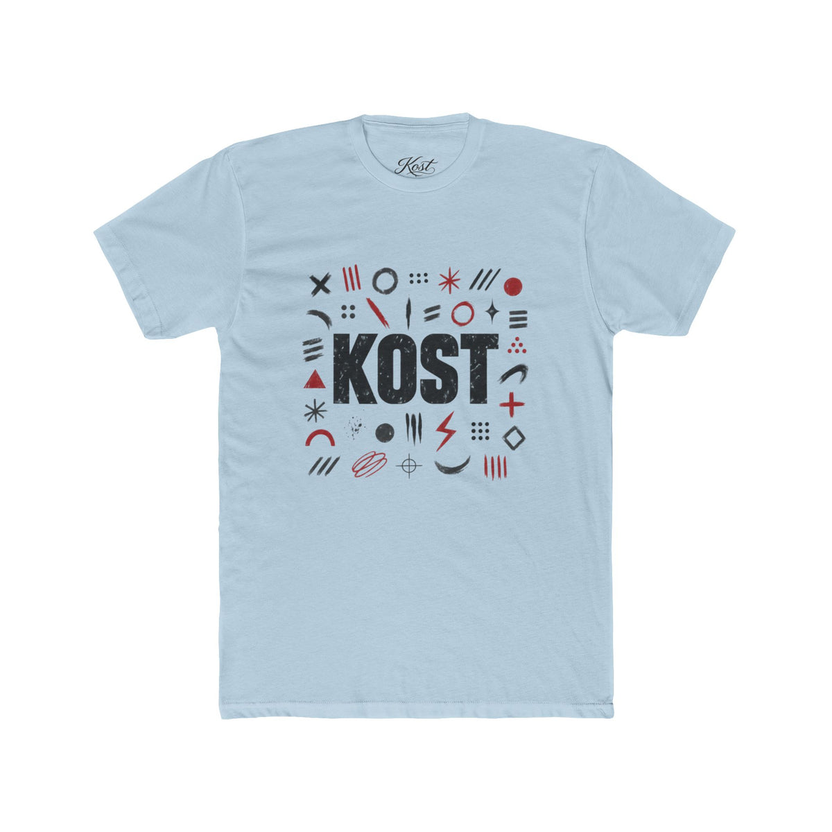 KOST Graphic Tee — Retro Geometric Logo T‑Shirt