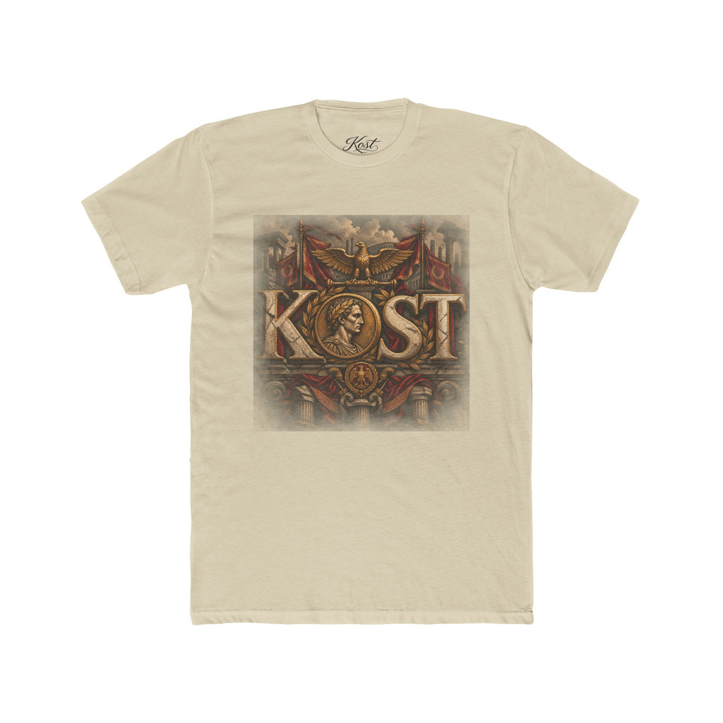 Kost Vintage Crest T‑Shirt — Retro Medieval Logo Tee