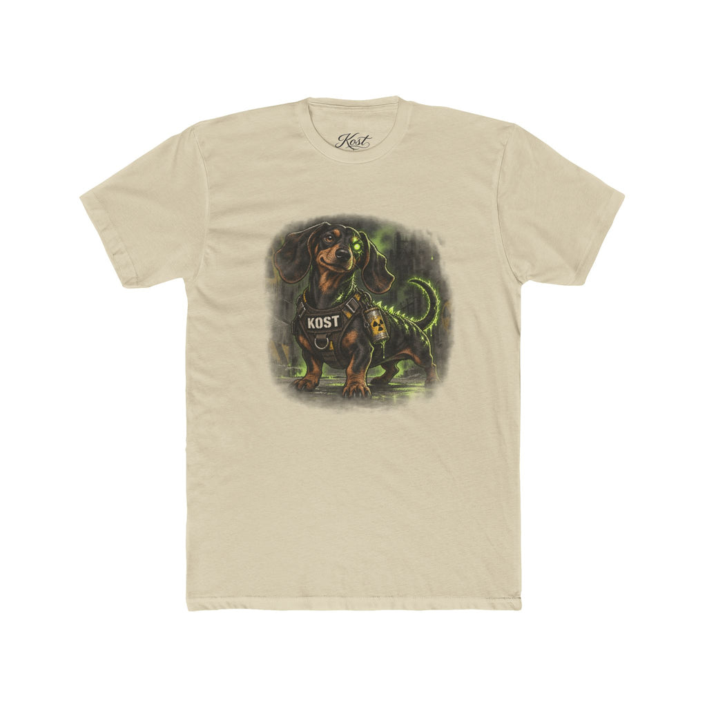K9 Dachshund Guardian Tee — 'K9ST' Neon Dog Lover T-Shirt