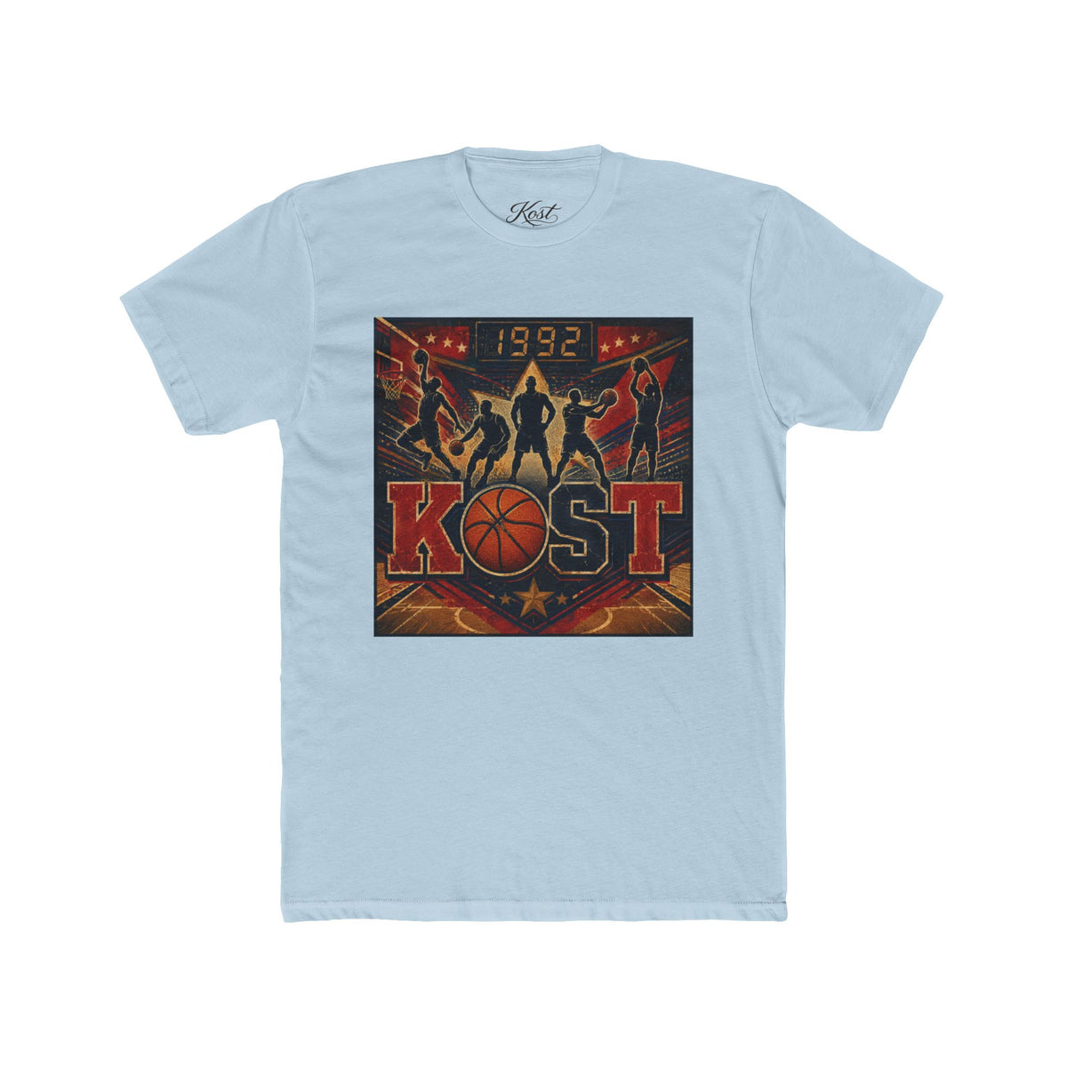 1992 KOST Basketball Team Retro Tee