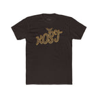 KOST Script Logo Tee — Vintage Rhinestone Lettering Cotton T-Shirt