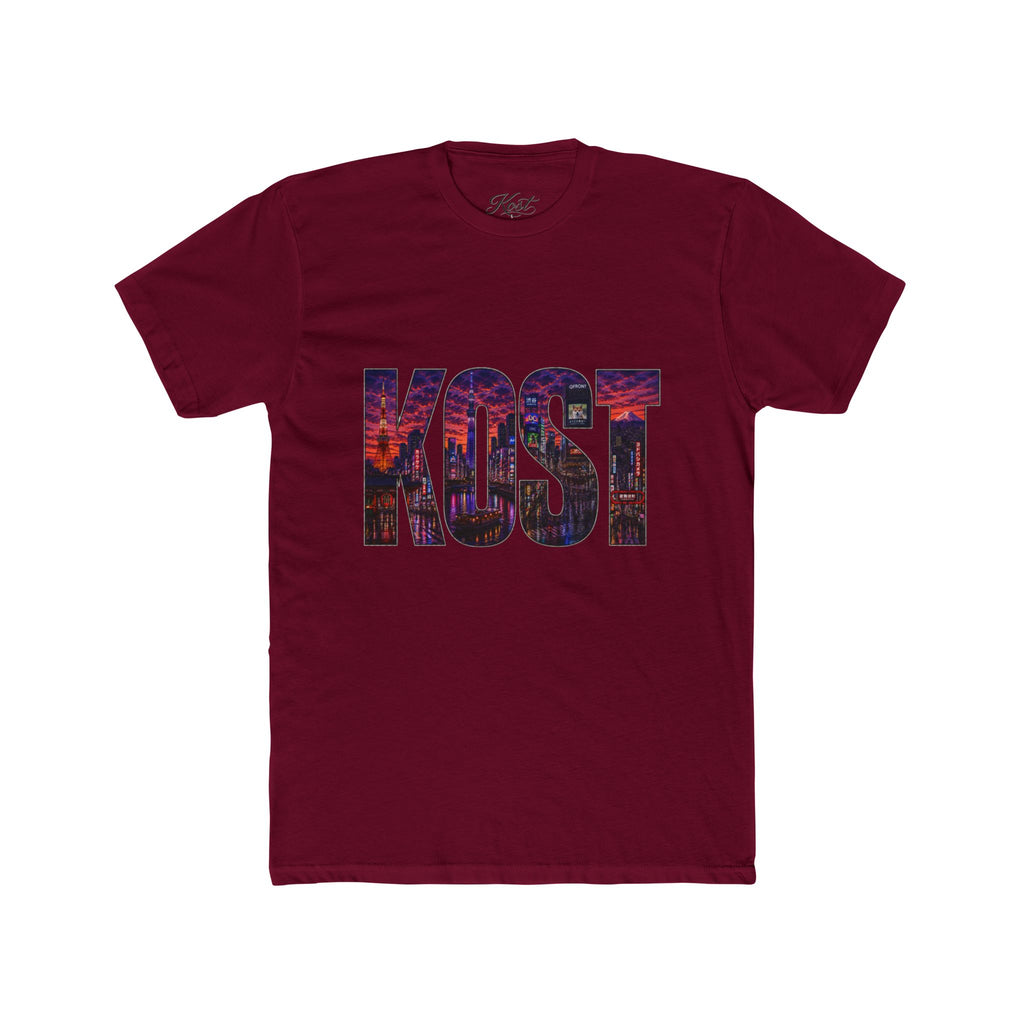 KOST Graphic Tee — Bold Cityscape Lettering T‑Shirt