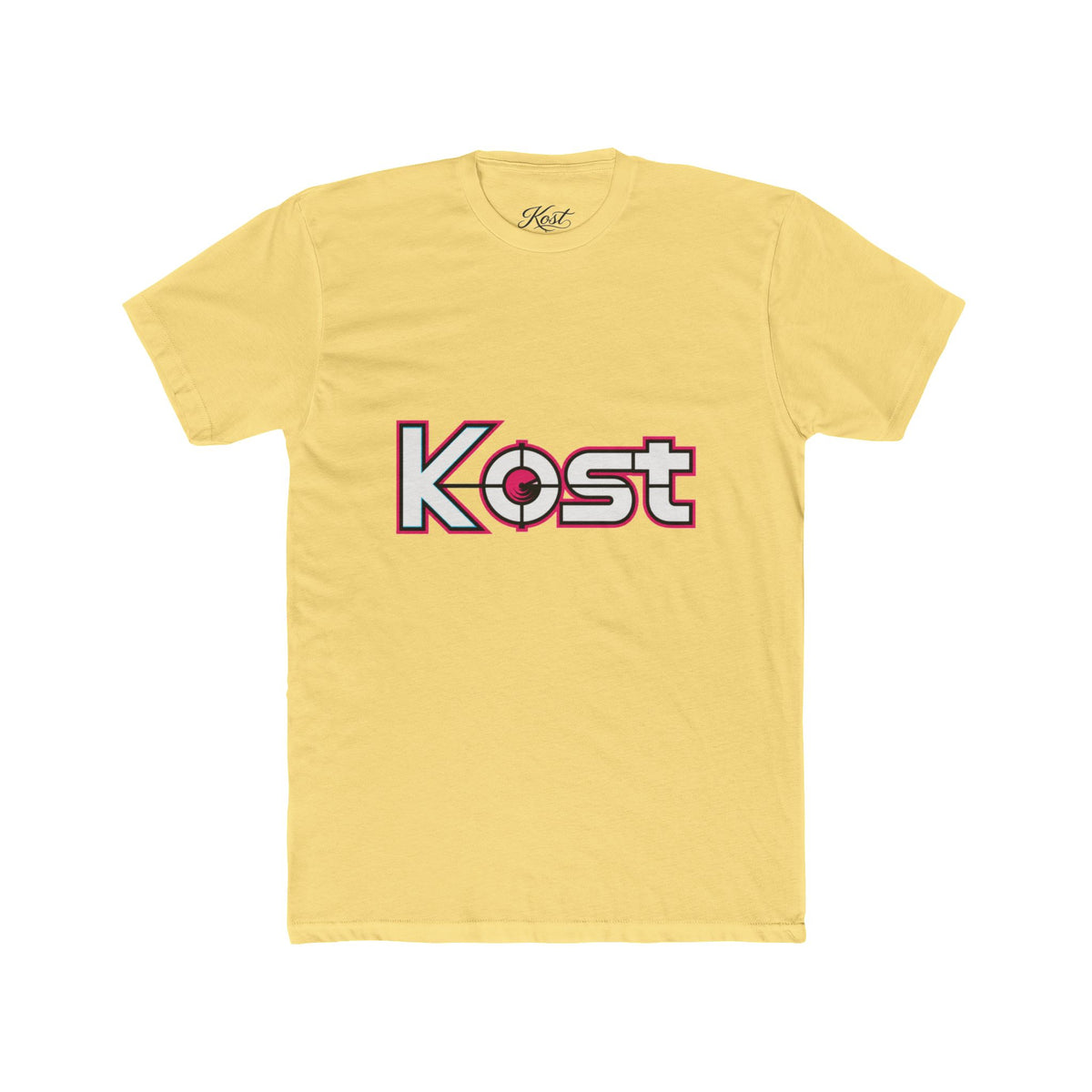 Kost Logo Tee — Retro Geometric Graphic Shirt