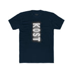 KOST Vertical Logo Tee — Grunge Vertical Graphic T-Shirt