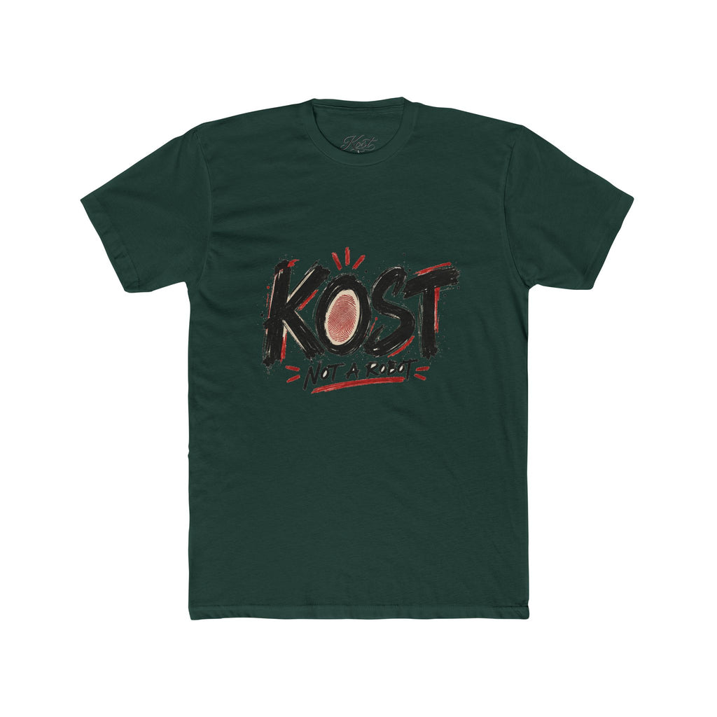KOST “Not A Robot” Graphic Tee — Casual Streetwear T-Shirt