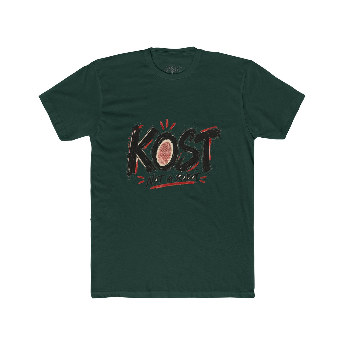 KOST “Not A Robot” Graphic Tee — Casual Streetwear T-Shirt