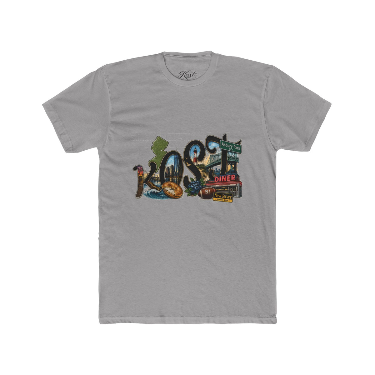 KOSO Retro Diner Graphic Tee – Vintage Roadside Signage T-Shirt